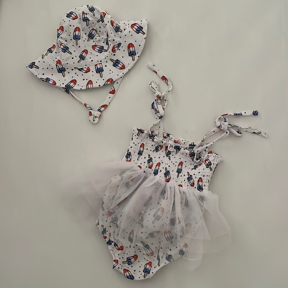 Astropops Tutu Bubble Dress & Sunhat